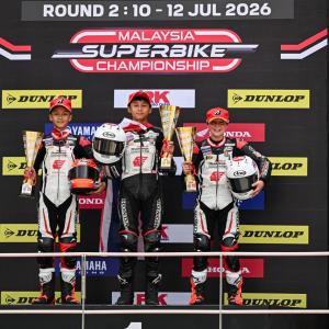 Pebalap Muda Astra Honda Melesat Raih Double Podium IHTTC 2026 Sepang